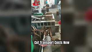 Hydraulische metalen baler