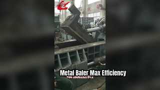 View Metal Baler Compact Power, Maximum Efficiency from Wanshida Demo