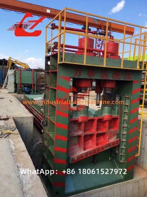 High Efficiency Hydraulic Scrap Gantry Shear 8000kN for Metal Recycling Shearing with PLC Automatic Control