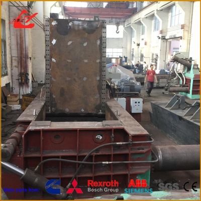 Reliable Customizable Scrap Metal Baler 60kW For Efficient Metal Recycling With Hand Valve Control