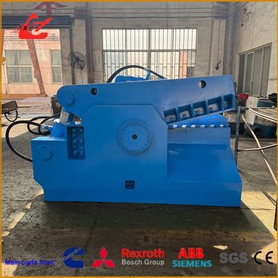 630KN Nominal Force Metal Shear, Industrial Scrap Handling Solution With Hydraulic System And PLC Control