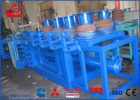 Fully Automatic Horizontal Tying Baler 1250kN For Waste Paper And Cardboard
