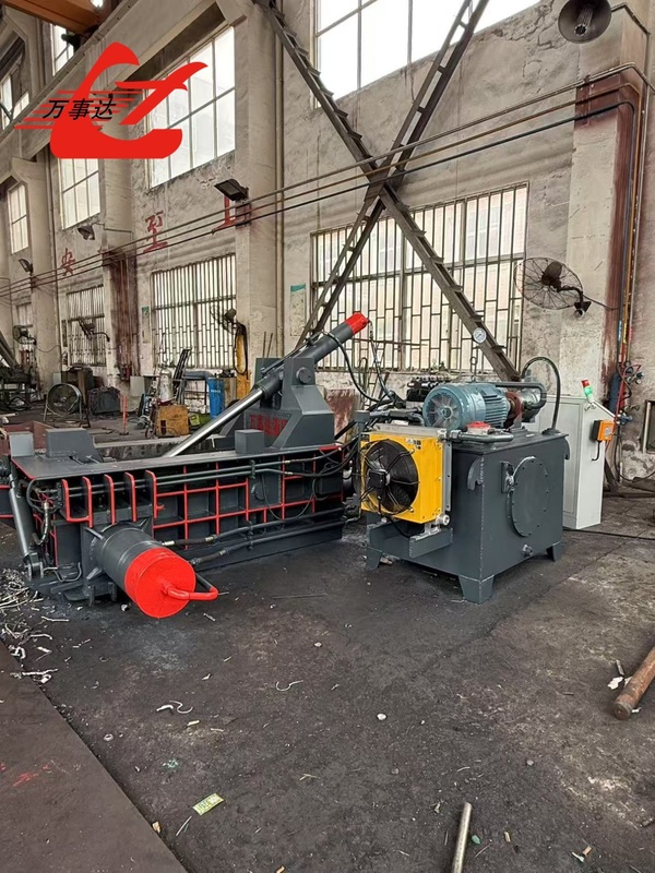 Reliable Hydraulic Aluminum Metal Baler With PLC Control