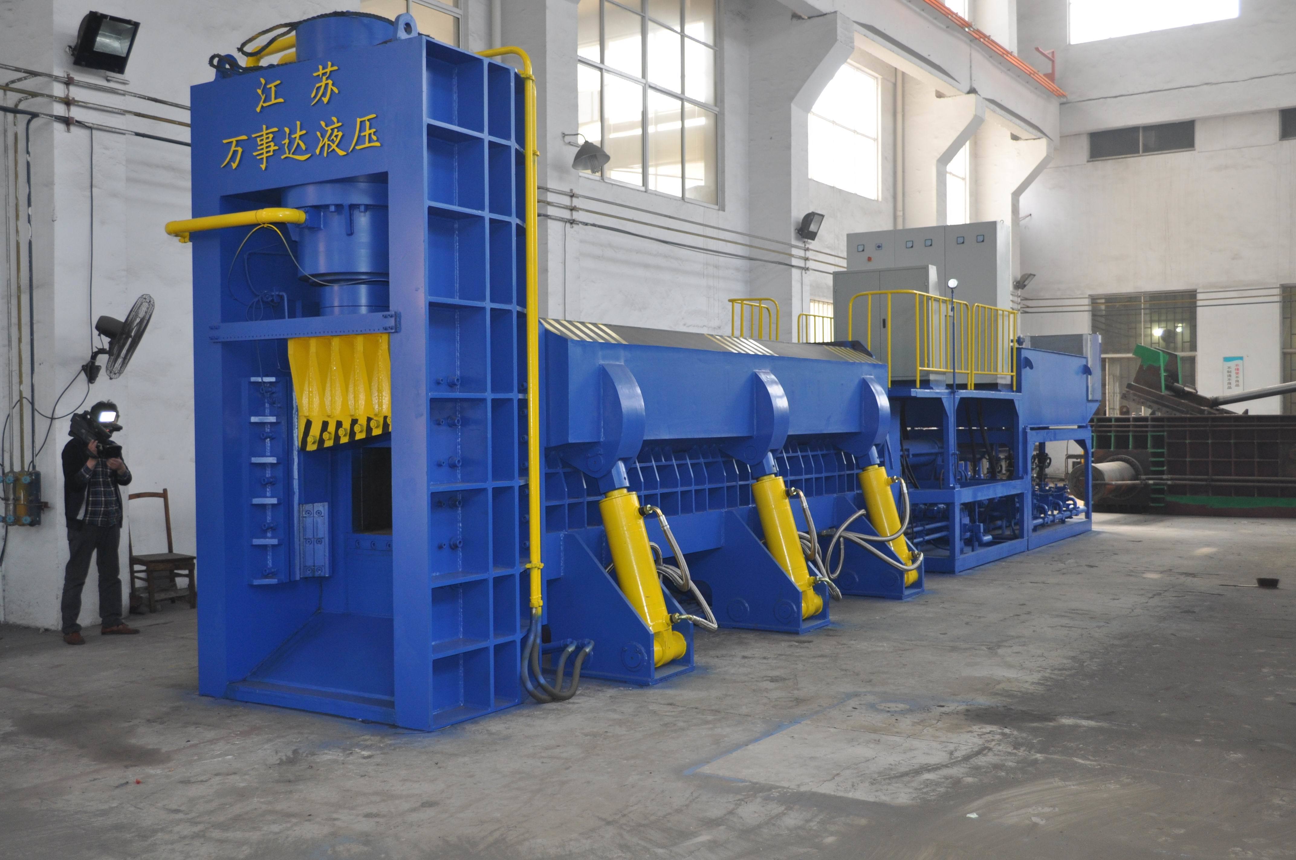 High Rated Power And Pressure Hydraulic Baler Shear For High Pressure Applications With 9–12 TPH Capacity