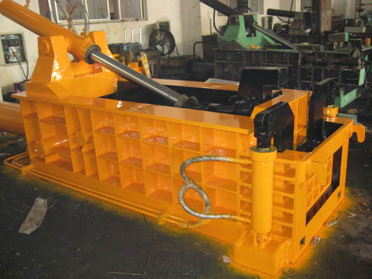 400 Ton Hydraulische Metaalpers met PLC-besturing 5–7 Ton/Uur Heavy-Duty Schrootmetaal Recyclingmachine