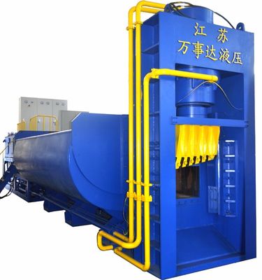 Y83Q-6300C 630 Ton Hydraulische Schrootbalenpers Schaar 9-12 TPH Staal Recycling Apparatuur