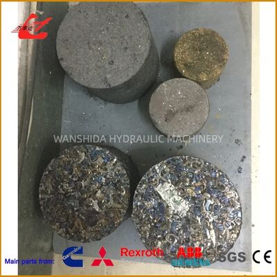 2500kN Hydraulische briketpers voor metaallafval, handmatig of PLC-operatie, ideaal voor briketten van gietijzer en metaalafval