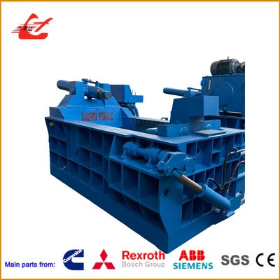 125 Ton Hydraulische Metaalpers voor Schrootrecycling met 1200×700×600mm Kamer