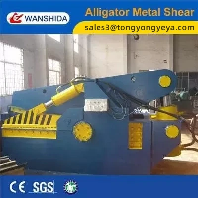 Hydraulische 13 ̊20 keer per minuut Alligator Shear voor zwaar schroot Pre-cutting voor balen en oven voeding